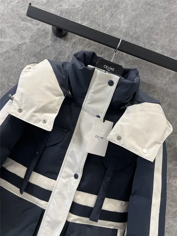 Celine hooded down jacket